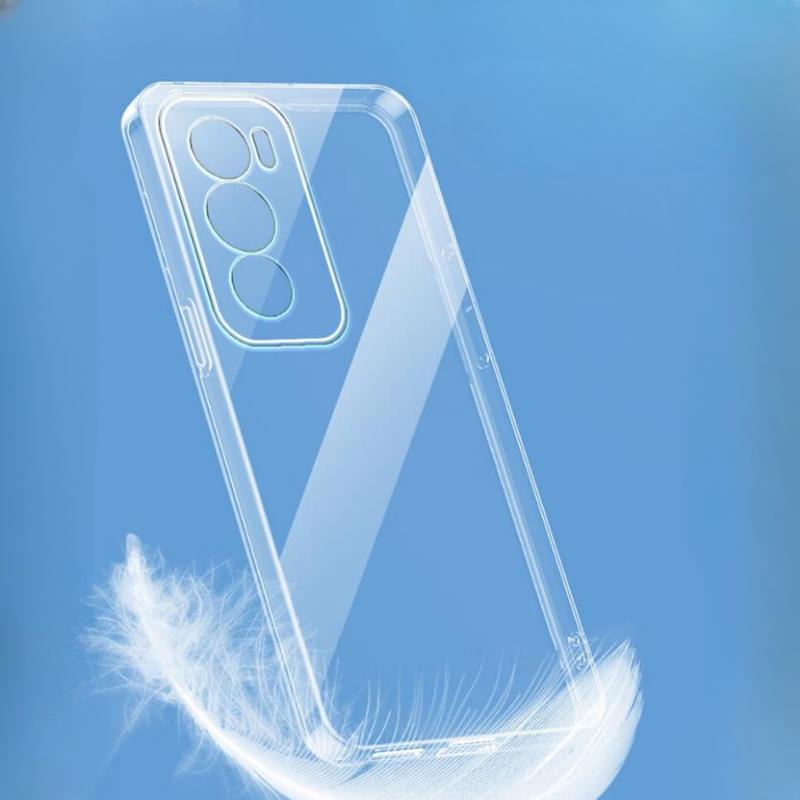 For OPPO RENO Reno 12 12Pro Transparent Cover Shell Clear Silicone Protective Back Coque For Oppo Reno12 Pro Soft TPU Phone Case