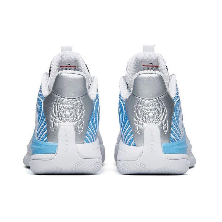 Anta Comfortable Technology Cosmic 5 Fabric Synthetic Leather Shock Absorption Non-Slip Wear-Resistant Low-Top Basketball Shoes 112211605-5