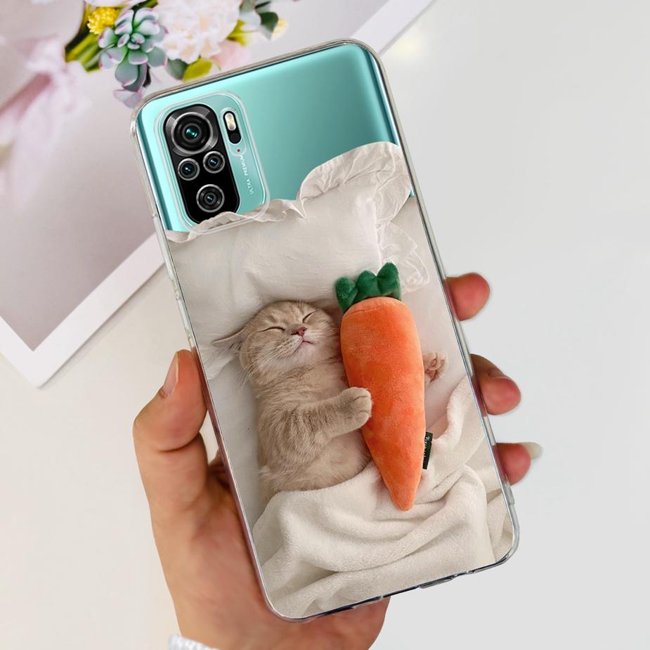Чехол для Xiaomi Redmi Note 10 Note 10S Милый Мультяшный Расписной Чехол Мягкий Силиконовый Чехол Для Redmi Note 10 Pro Max Note10 10S Fundas