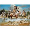Примитивные индийские лошади 5d diy алмазная живопись Алмазная вышивка крестиком
