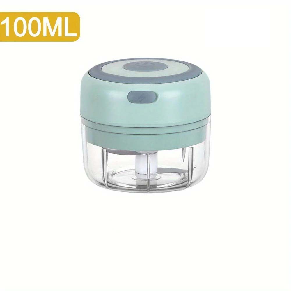 Electric Mini Garlic Mincer 100/250ML USB Vegetable Onion Chopper Portable Small Food Processor for Ginger Chili Vegetables 3