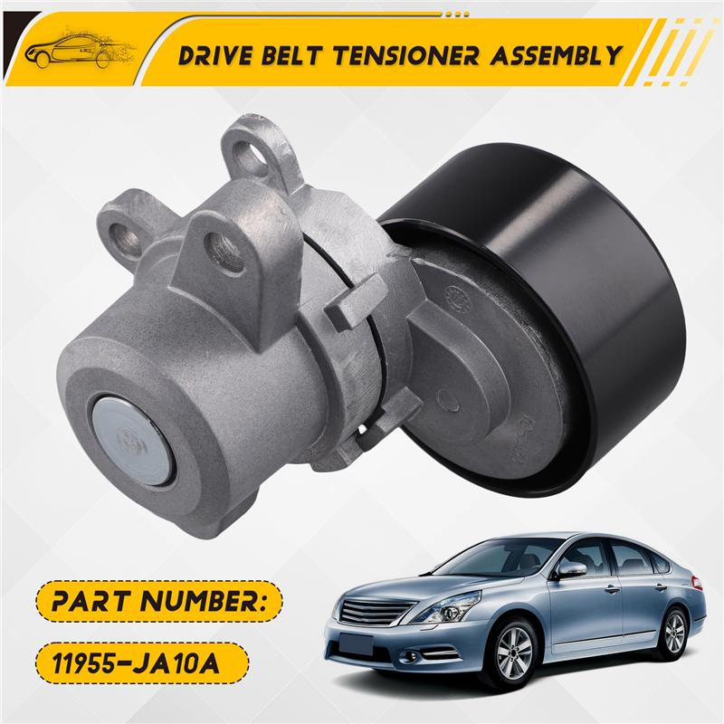 NEW-Drive Belt Tensioner Assembly For Nissan Maxima 2009-2014 Murano 2009-2014 Altima 2007-2013 Part Number 11955-JA10A