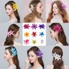Bohemia Orchid Duckbill Clip Flower Korean Style Hairpins Simulation Flower Hair Clip  Daily