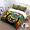 Black cat and mouse in fishbowl artwork Print Bedding Set 1 Duvet Cover 2 Pillowcases for Adult and Children Luxury Gift