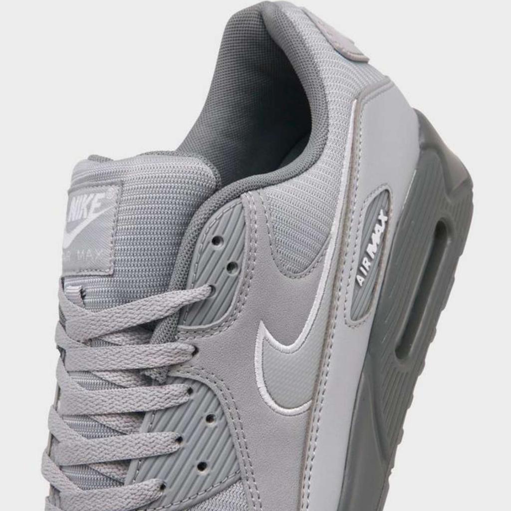 Nike Air Max 90 Wolf Grey Men Sneakers Cool-Grey White FJ4218-002