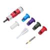 Electric Drill Wire Stripper with Twister Electrician Cable Stripping Tool Set for 6 8 10 12 14 AWG Solid Hard Wires