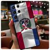 Dominican Republic Flag Phone Case For Samsung Galaxy S25 Ultra S20 S21 S22 S23 S24 Ultra S9 S10 Plus S25 FE Cover