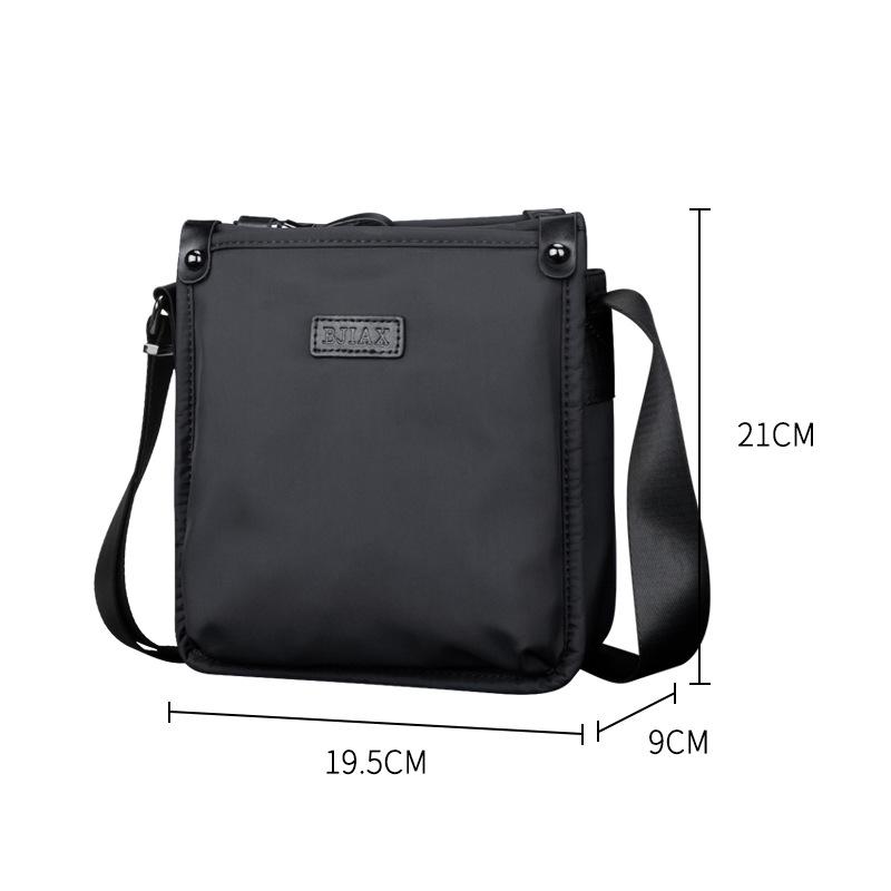 Baojiaxi Мужская водонепроницаемая сумка через плечо из ткани Оксфорд - повседневный рюкзак и сумка-мессенджер 