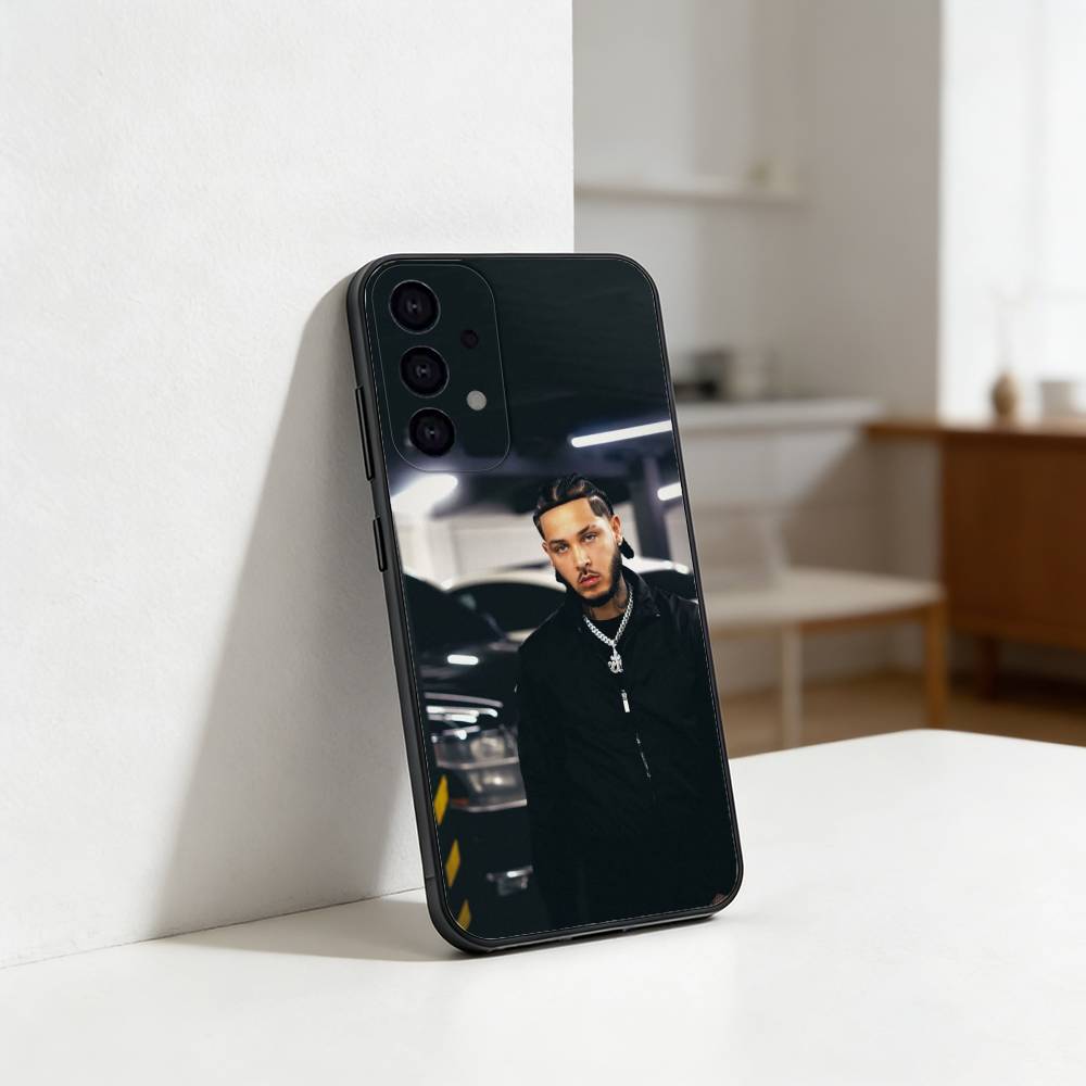 Rapper R-Roa Singer Phone Case For Samsung S25,S24,S21,S22,S23,S30,Ultra,S20,Plus,Fe,Lite Black Shell