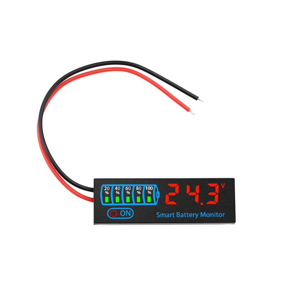 DC 7-40V Плата индикатора заряда батареи 18650 Li-ion Lipo Литиевая батарея Индикатор уровня Тестер Измеритель емкости Детектор