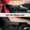 Car Armrest Pad,1PC Door PU Leather Car Elbow Rest,  Armrest Left Elbow Adjustable Height Pad, Car Interior Accessories Central Armrest Box