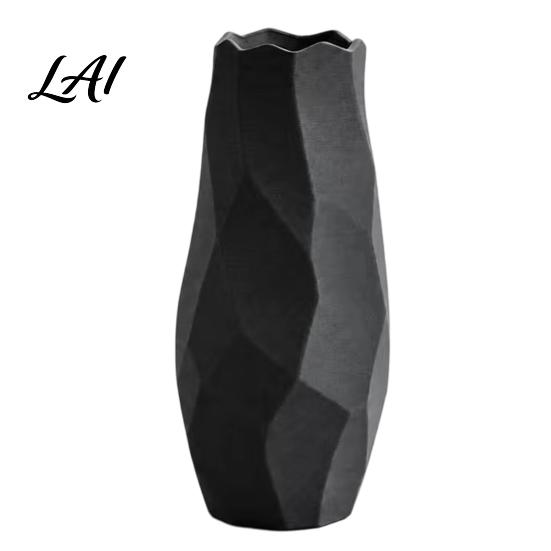 Durable Petg Vase 3D Printed Geometric Vase Modern Minimalist Flower for Home Living Room Nordic Style Ornament Bedroom Decor Artistic Table