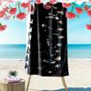 SKZ Print Beach Towel, Large Soft Quick Dry Towel for Beach Camping Swimming