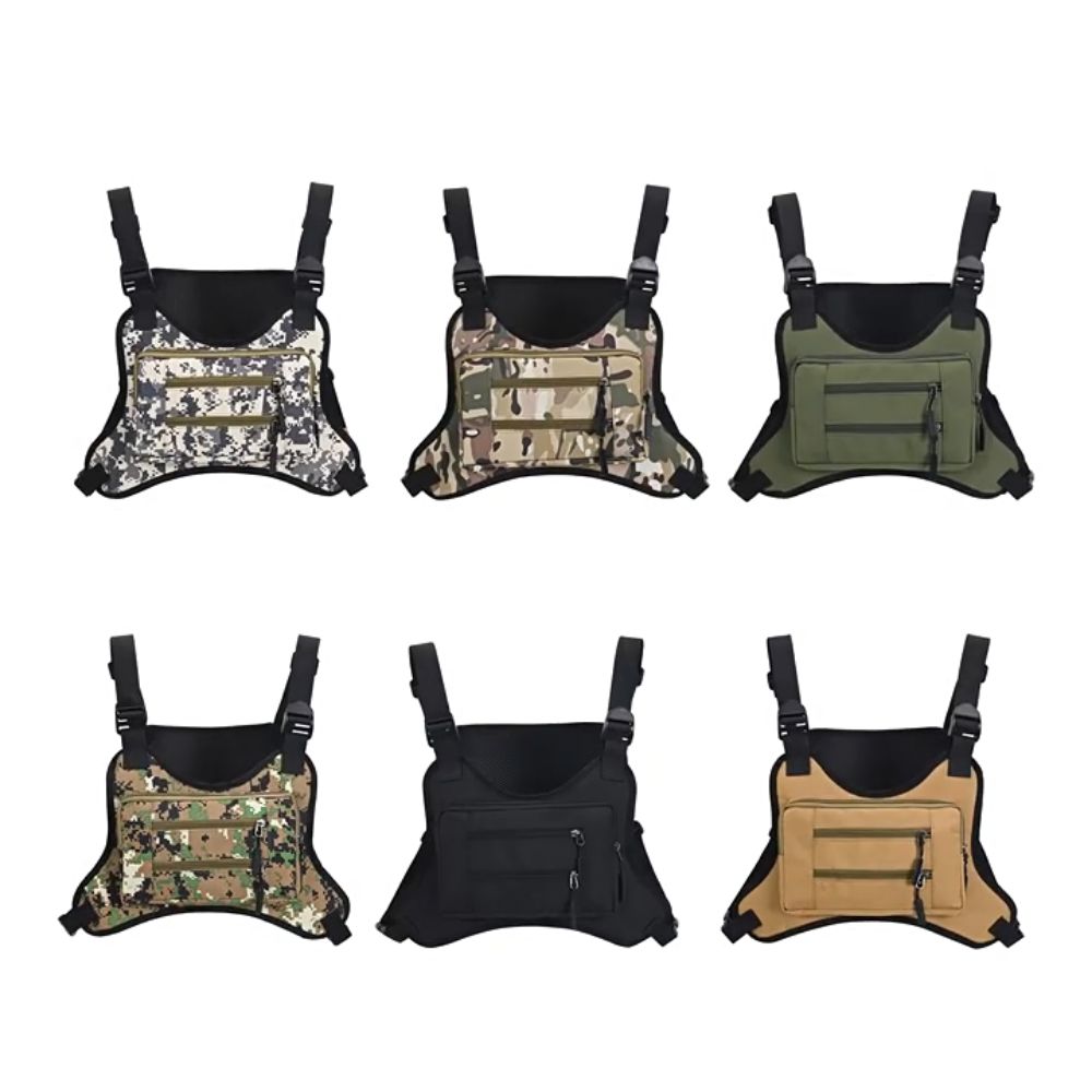 Adjustable Multi-functional Chest Bag Multi-functional MOLLE Chest Bag Sports Vest Bag Cycling