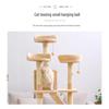 Hoopet Luxury Multi-Level Cat Tree with Condo and Scratching Post