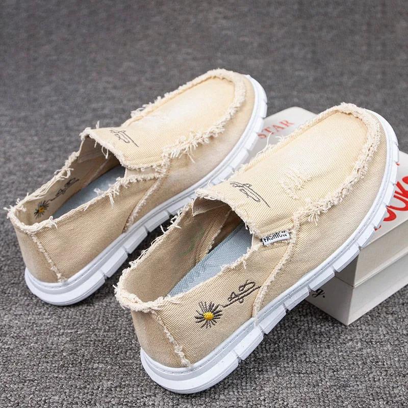 Кроссовки мужские Plimsoll Vulcanize, дышащие, слипоны, кроссовки, мужские, товары в корейском стиле, удобные, тренды 2024 года для ходьбы