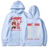 Женская одежда J-Hope на туре The Stage 2025 Худи Толстовки с длинным рукавом с капюшоном Эстетичные толстовки с принтом корейского певца