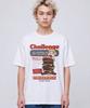 QT8 GARMENTS Lb Burger Challenge Washed Tee (Ivory)