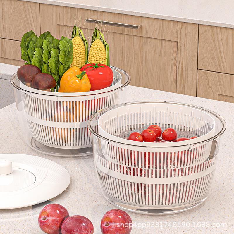 Многофункциональная ручная центрифуга для овощей и мойка