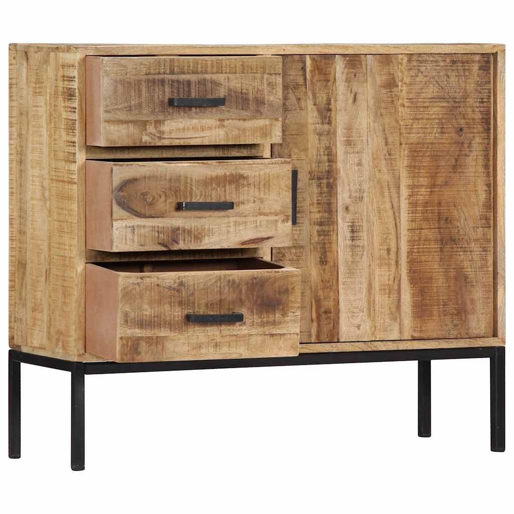 Vidaxl Komoda, 88 X 30 X 71 Cm, Lite Drewno Mango