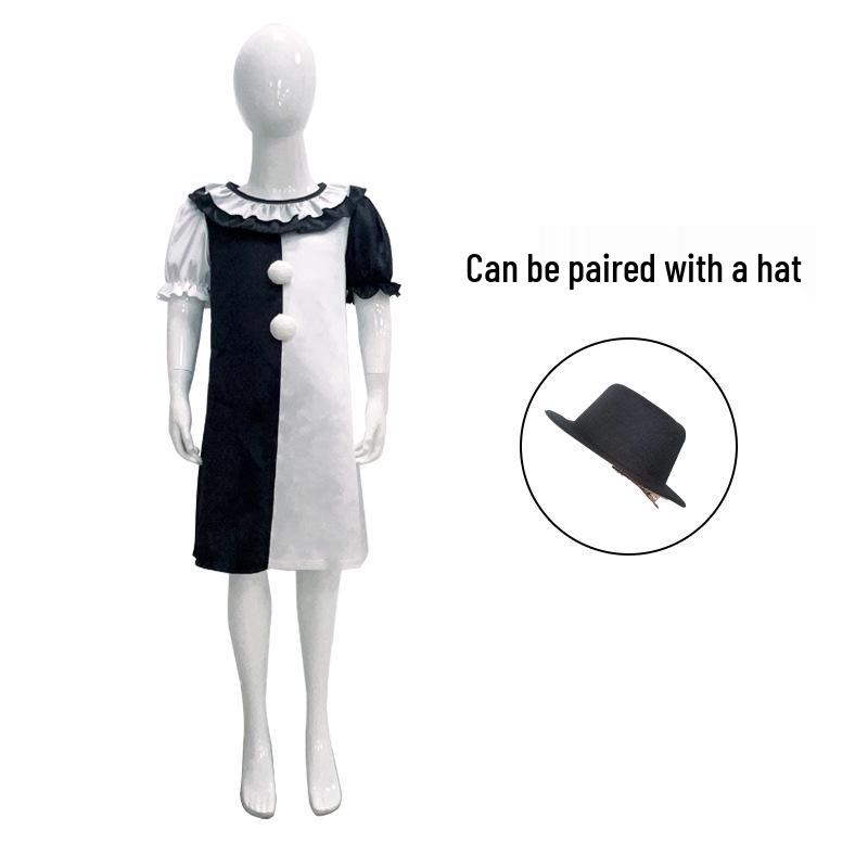 Детский боди клоуна, похищающего души - Хэллоуинский костюм ужасов для ролевых игр и сцены