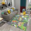 Kids Road Traffic Carpet Cartoon Car Toys Rug for Boys Girls City Life Educational Rugs MultiColor Baby Bedroom Nursery Play Mat