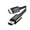 UGREEN Mini USB Cable C-miniB Terminal Type C Male To miniB Male USB2.0 Cable Data Transfer and Charging Synchronization Suitable for Digital Camera,