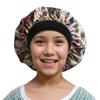 Children's Satin Sleep Cap - Soft Elastic Silk-like Hair Care Hat