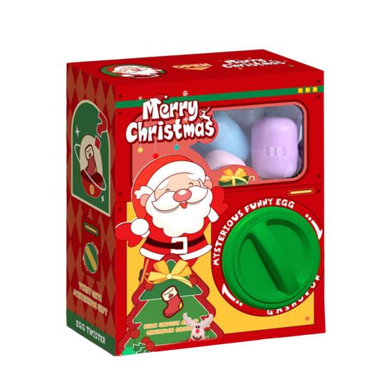 Рождественский набор машинок для игры в яйца для детей Креативная игрушка-захватчик яиц