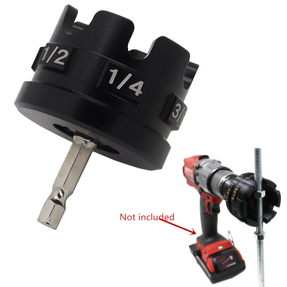 Алюминиевый сплав Гайка Молния Насадка для дрели для быстрого удаления гаек и болтов