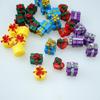5 Style 30 PCS Miniature Resin Presents Boxes Colorful Micro Holiday Presents for Crafts Festival Tabletop Decors