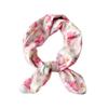 Silk-Blend Women's Square Scarf for Neck Protection - Ideal for Spring, Autumn, and Summer Outfits
