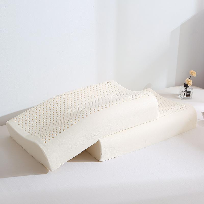 Thailand Children's Latex Neck Support Pillow - Wolf Tooth Design