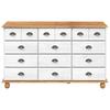 ASKIM White Drawer Chest of Drawers 79 x 40 x 133.5 cm
