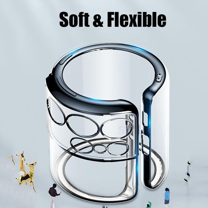 Роскошный прозрачный чехол с покрытием для Samsung Galaxy S23 S22 Ultra Plus S21 Fe A53 A33 прозрачный силиконовый чехол S 23 22 21 S23ultra