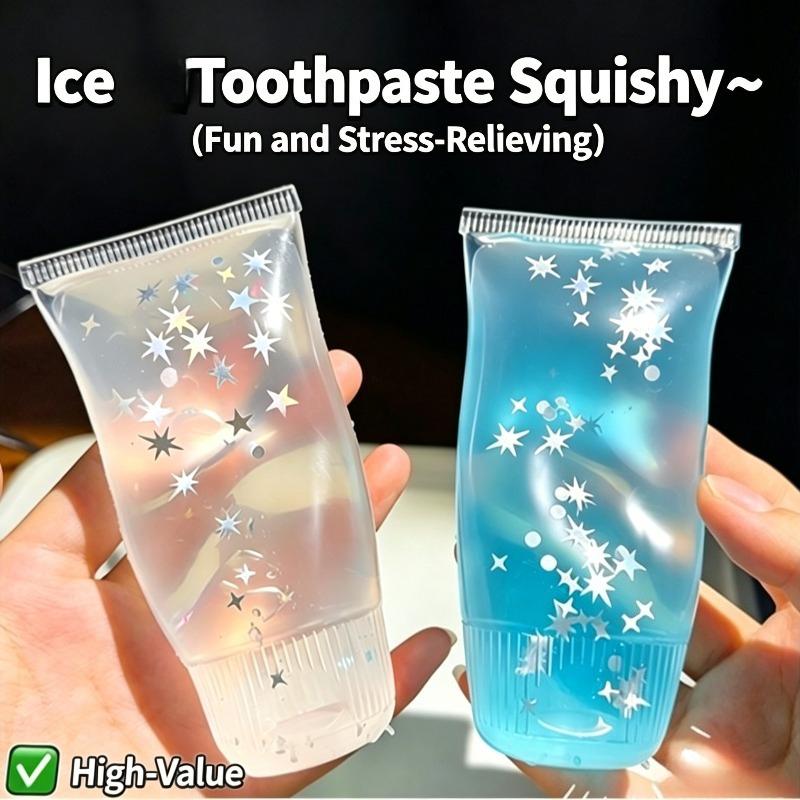 Novelty Squishy Facial Cleanser Fidget Toys Plasticity Toothpaste Asmr Squeeze Toys For Adults Anti Stress Gifts