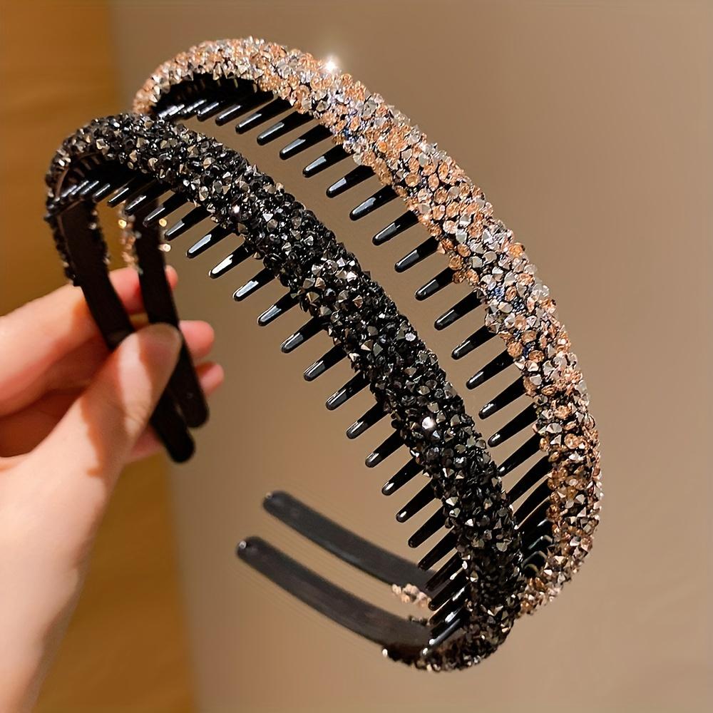 Повязка на голову с зубчиками, противоскользящая, для умывания лица, универсальная заколка-повязка для внешнего использования