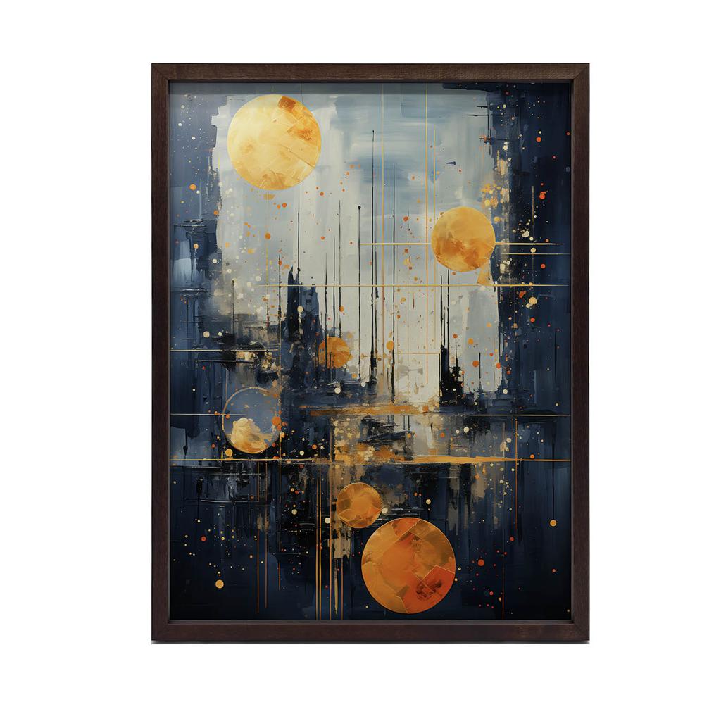 Miejska Wizja Marzeń Miejska Wizja Marzeń, 30X40 Cm, Bez Ramy, Płótno Premium Na Blejtramie