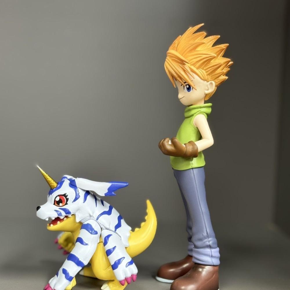Anime Digimon Adventure Ishida Yamato Figure Gabumon Action Figures Pvc Statue Collection Model Toys Gifts