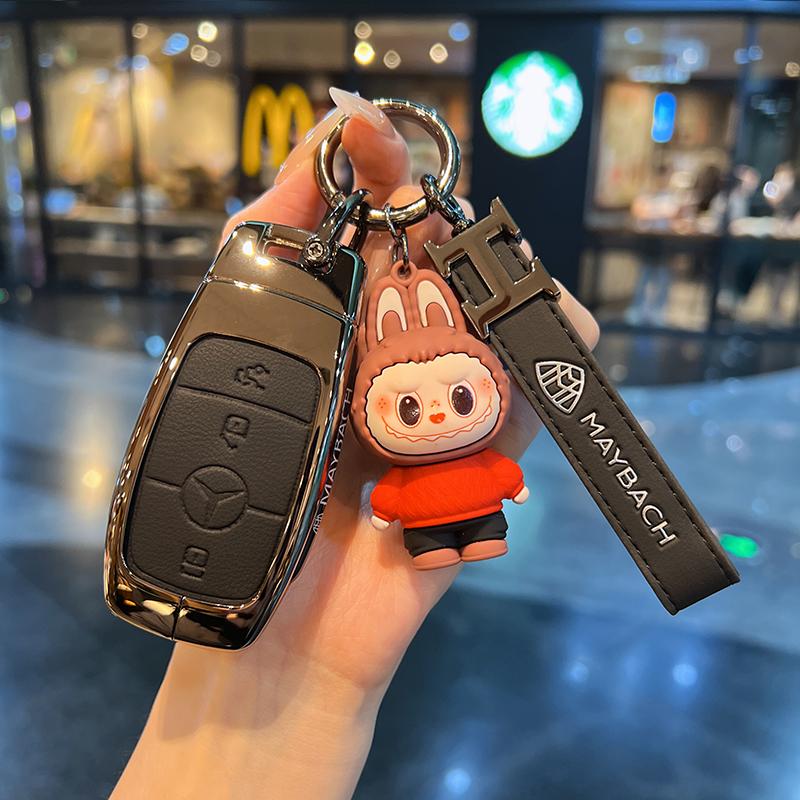 Car Remote Key Case Cover Shell Fob For Mercedes Benz A C E S G Class W177 W205 W213 X167 W222 CLA GLE GLB GLS AMG Maybach qi1