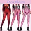 Потрясающий боди-колготки Zentai Ева Евангелион Аска Лэнгли Косплей костюм для женщин