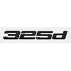 For G20 G21 G28 F30 F31 F34 F35 E90 E91 E92 E93 E46  DIY Sticker Rear Trunk Badge Plastic Decal 3 Series 325d 330d 335d 328d