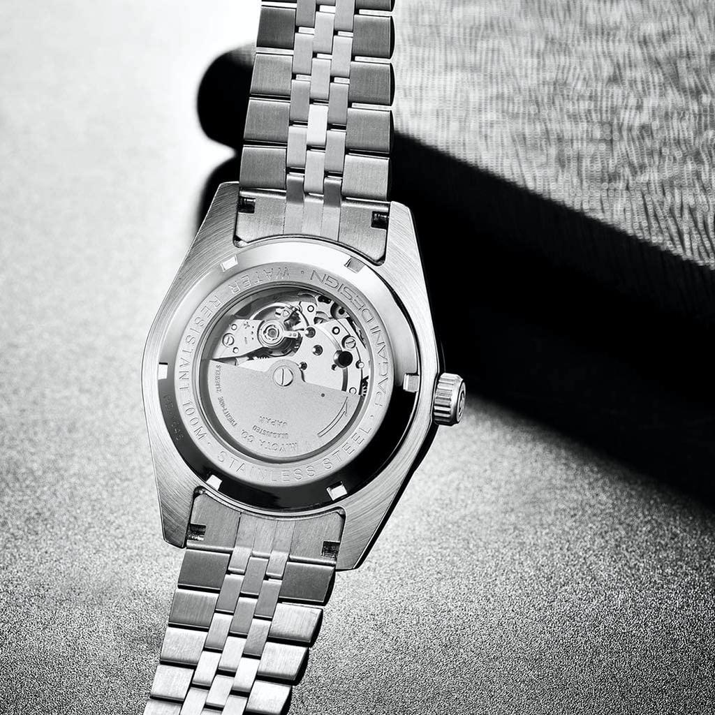 PAGANI DESIGN Watch Automatic Movement Made In Japan Divers Mechanical Case Waterproof Ceramic Bezel Business Work Dress Watch Stainless Steel Strap