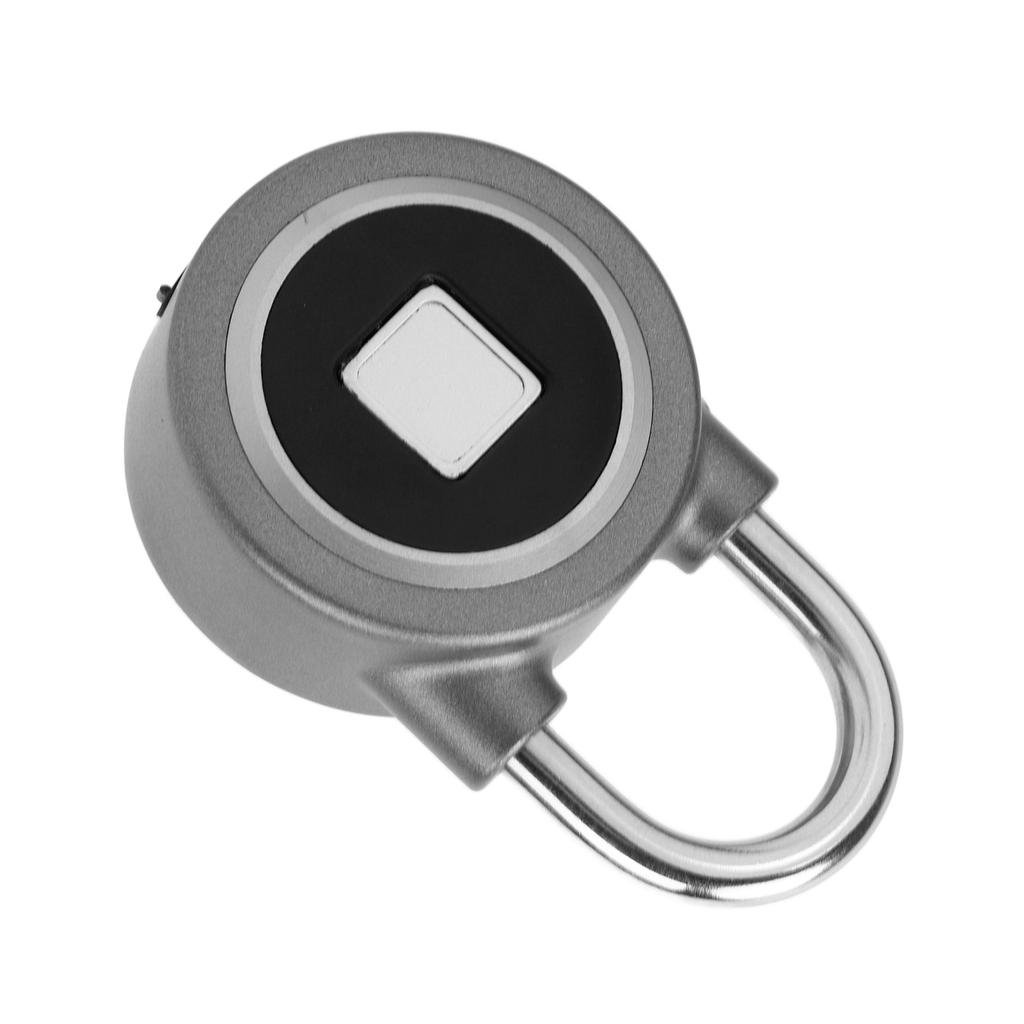 Замок с отпечатком пальца USB-зарядка Дистанционная авторизация Разблокировка замка для шкафов спортзала SafesGrey