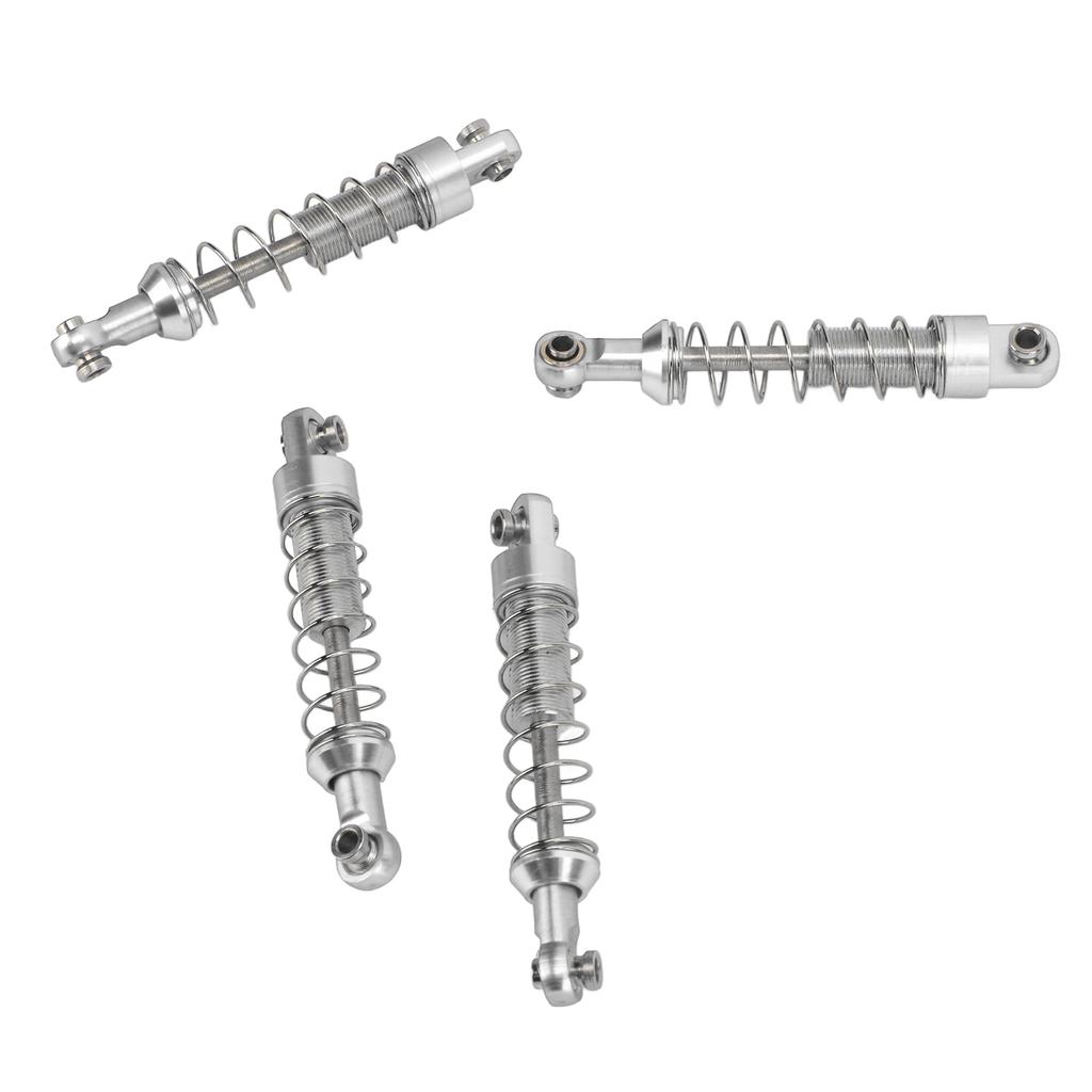 Набор из 2 пар металлических универсальных амортизаторов для RC-машины WPL C14, с креплениями, для апгрейда