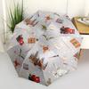 1pc Harry Potter Hogwarts Train Umbrella with Plastic Handle,Cartoon Pattern,Suitable for All Seasons Multi-functional Umbrella433