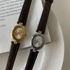 Perfect Vintage Women Watch Samll Movement Quartz Watch Top Luxury Leather Waterproof Clock Gift for Your Loved Super Nice Watch