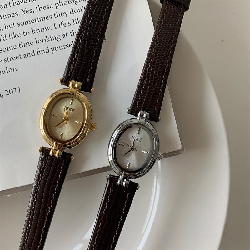 Perfect vintage women watch samll movement quartz watch top luxury leather waterproof clock gift for your loved Super nice watch