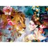 Diamond Mosaic Lion Diamond Embroidery Full Display Diamond Painting Animal Rhinestones Pictures
