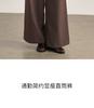 Qianwen commuting slimming straight leg pants 2026 spring new style extremely simple style three-dimensional cutting high waisted pants for women